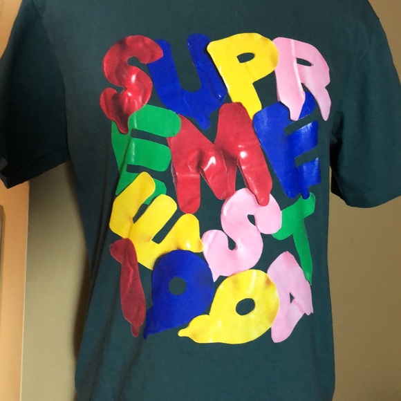 SUPREME size Small “Supreme Est 1994” Bubble RARE - Picture 2 of 14